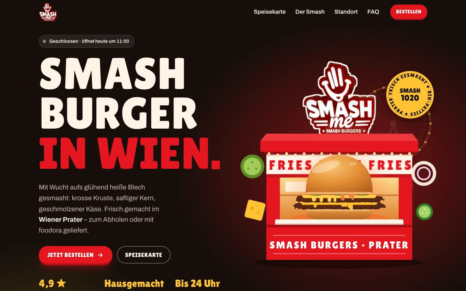 Startseite von smash-me.at
